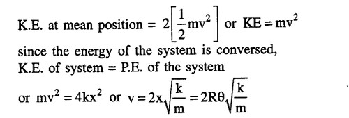 JEE Main Previous Year Papers Questions With Solutions Physics Simple Harmonic Motion-58