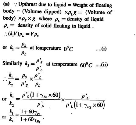 JEE Main Previous Year Papers Questions With Solutions Physics Properties of Matter-10