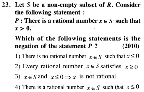 JEE Main Previous Year Papers Questions With Solutions Maths Relations, Functions and Reasoning-24