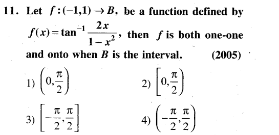 JEE Main Previous Year Papers Questions With Solutions Maths Relations, Functions and Reasoning-11