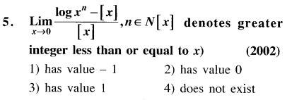 JEE Main Previous Year Papers Questions With Solutions Maths Limits,Continuity,Differentiability and Differentiation-5