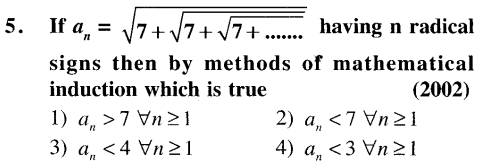 JEE Main Previous Year Papers Questions With Solutions Maths Binomial Theorem and Mathematical Induction-5