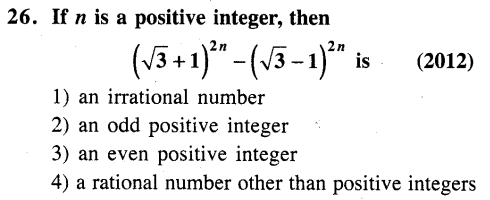 JEE Main Previous Year Papers Questions With Solutions Maths Binomial Theorem and Mathematical Induction-26