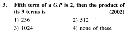 JEE Main Previous Year Papers Questions With Solutions Maths Sequences and Series-3