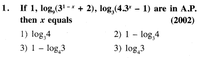 JEE Main Previous Year Papers Questions With Solutions Maths Sequences and Series-1
