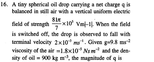 JEE Main Previous Year Papers Questions With Solutions Physics Properties of Matter-18