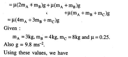 JEE Main Previous Year Papers Questions With Solutions Physics Laws of Motion-27