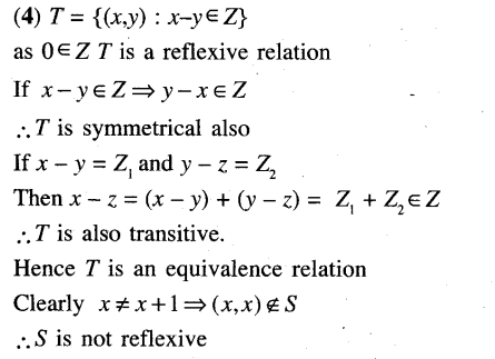 JEE Main Previous Year Papers Questions With Solutions Maths Relations, Functions and Reasoning-43