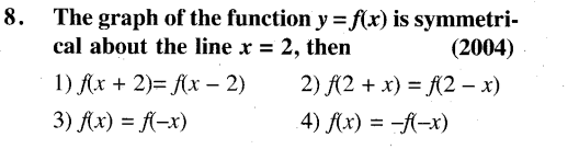 JEE Main Previous Year Papers Questions With Solutions Maths Relations, Functions and Reasoning-8