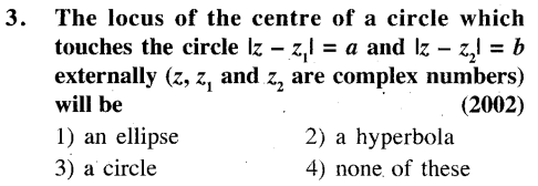 JEE Main Previous Year Papers Questions With Solutions Maths Complex Numbers-3