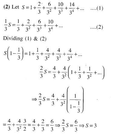 JEE Main Previous Year Papers Questions With Solutions Maths Sequences and Series-40