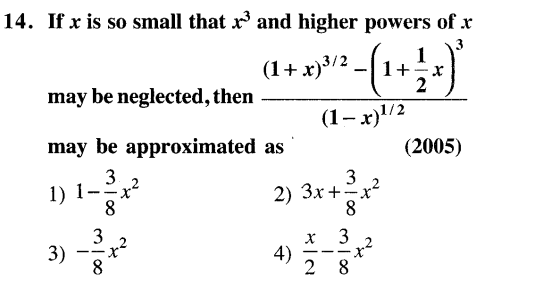 JEE Main Previous Year Papers Questions With Solutions Maths Binomial Theorem and Mathematical Induction-14