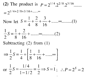JEE Main Previous Year Papers Questions With Solutions Maths Sequences and Series-44
