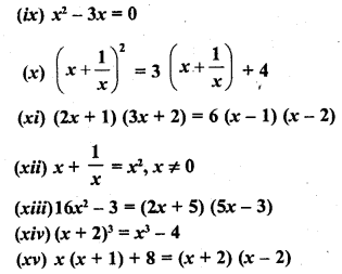 RD Sharma Class 10 Chapter 8 Quadratic Equations 