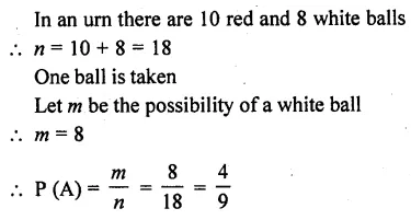 RD Sharma Class 10 Solution Chapter 13 Probability 
