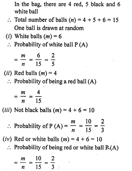 10th Maths Solution Book Pdf Chapter 13 Probability