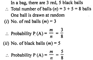 Solution Of RD Sharma Class 10 Chapter 13 Probability 