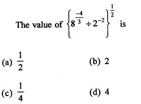 RD Sharma Class 9 Maths Book Questions Chapter 2 Exponents of Real Numbers