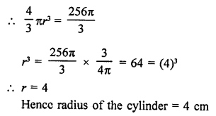 Surface Areas and Volume of a Sphere Class 9 RD Sharma Solutions