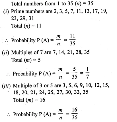 RD Sharma Class 10 Solutions Pdf Free Download Chapter 13 Probability 