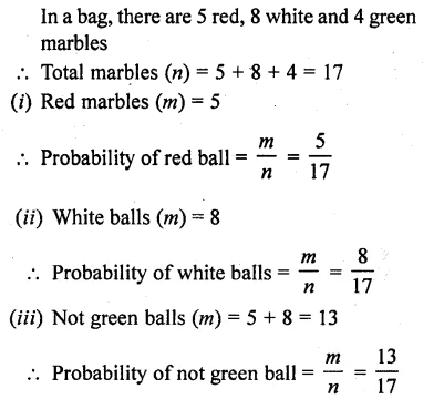 RD Sharma Class 10 Maths Chapter 13 Probability 