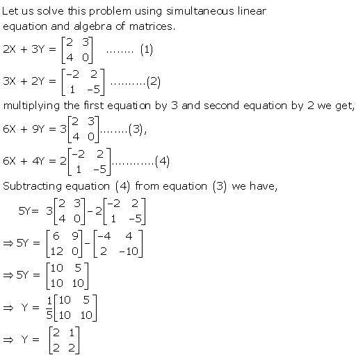 RD Sharma Class 12 Solutions Chapter 5 Algebra of Matrices Ex 5.2 Q20
