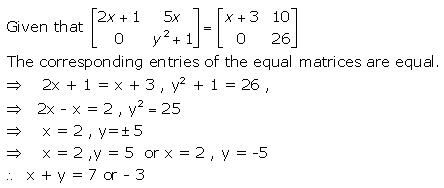 RD Sharma Class 12 Solutions Chapter 5 Algebra of Matrices Ex 5.1 Q15