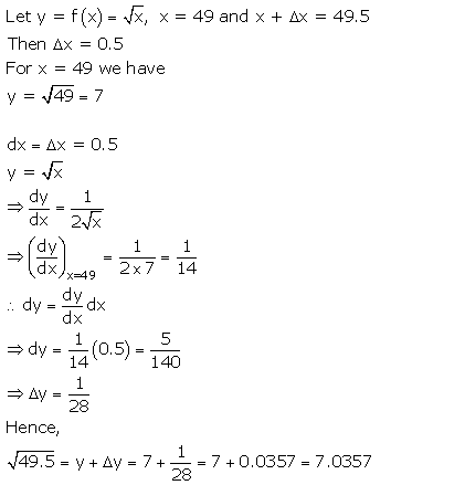 RD Sharma Class 12 Solutions Chapter 14 Differentials Errors and Approximation Ex14.1 Q9-xxvi