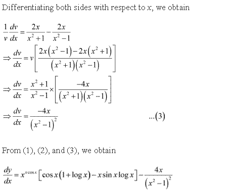 RD Sharma Class 12 Solutions Chapter 11 Differentiation Ex 11.5 Q18-iii-2