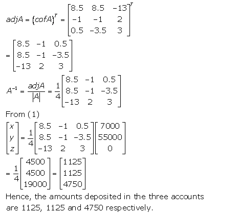 RD Sharma Class 12 Solutions Chapter 8 Solution of Simultaneous Linear Equations Ex 8.1 Q20-1