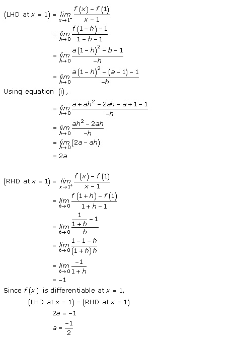 RD Sharma Class 12 Solutions Chapter 10 Differentiability Ex 10.1 Q10-1