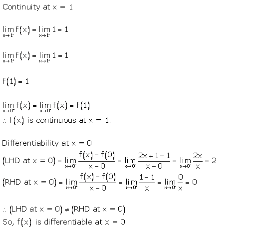 RD Sharma Class 12 Solutions Chapter 10 Differentiability Ex 10.1 Q5-1