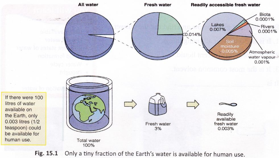 water-cbse-notes-class-6-science-1