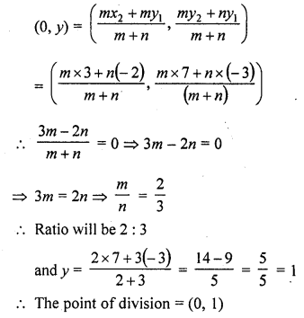 Class 10 RD Sharma Chapter 14 Co-Ordinate Geometry