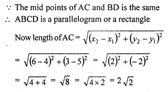 Solution Of RD Sharma Class 10 Chapter 14 Co-Ordinate Geometry 