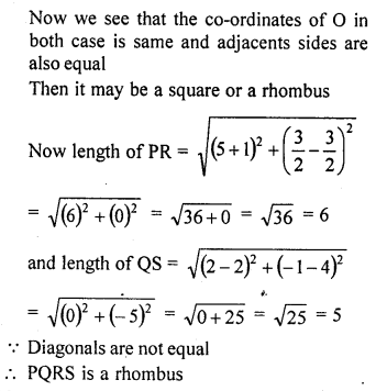 RD Sharma Solutions Class 10 Chapter 14 Co-Ordinate Geometry