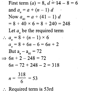 Solution Of RD Sharma Class 10 Chapter 9 Arithmetic Progressions 