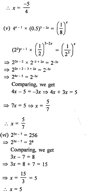 RD Sharma Class 9 Solutions Chapter 2 Exponents of Real Numbers