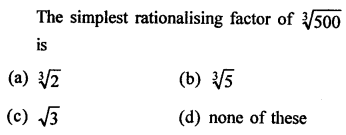 RD Sharma Mathematics Class 9 Solutions Chapter 3 Rationalisation