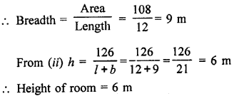 RD Sharma Mathematics Class 9 Solutions Chapter 18 Surface Areas and Volume of a Cuboid and Cube