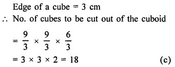 RD Sharma Math Solution Class 9 Chapter 18 Surface Areas and Volume of a Cuboid and Cube