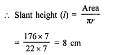 RD Sharma Solutions Class 9 Chapter 20 Surface Areas and Volume of A Right Circular Cone