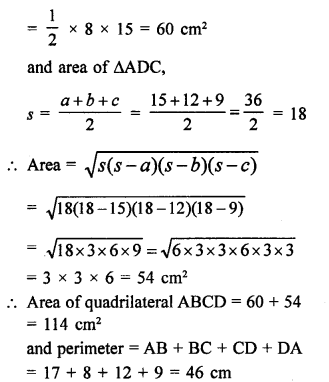 RD Sharma Mathematics Class 9 Solutions Chapter 17 Constructions