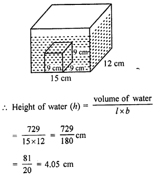 RD Sharma Class 9 Maths Book Questions Chapter 18 Surface Areas and Volume of a Cuboid and Cube