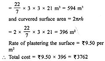 RD Sharma Book Class 9 PDF Free Download Chapter 19 Surface Areas and Volume of a Circular Cylinder