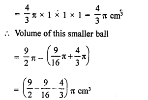 RD Sharma Math Solution Class 9 Chapter 21 Surface Areas and Volume of a Sphere