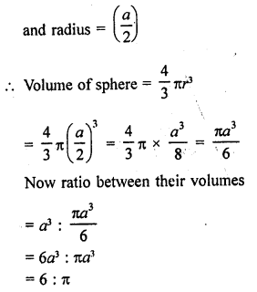 RD Sharma Mathematics Class 9 Solutions Chapter 21 Surface Areas and Volume of a Sphere