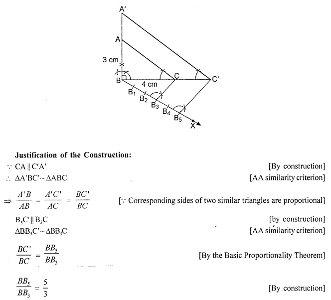 RD Sharma 10 Class Solutions Chapter 11 Constructions 