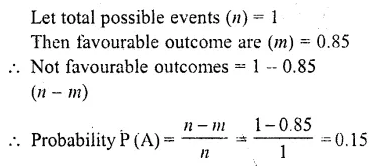 RD Sharma Class 10 Chapter 13 Probability 