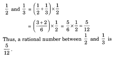 Extra Questions for Class 8 Maths Rational Numbers Q9